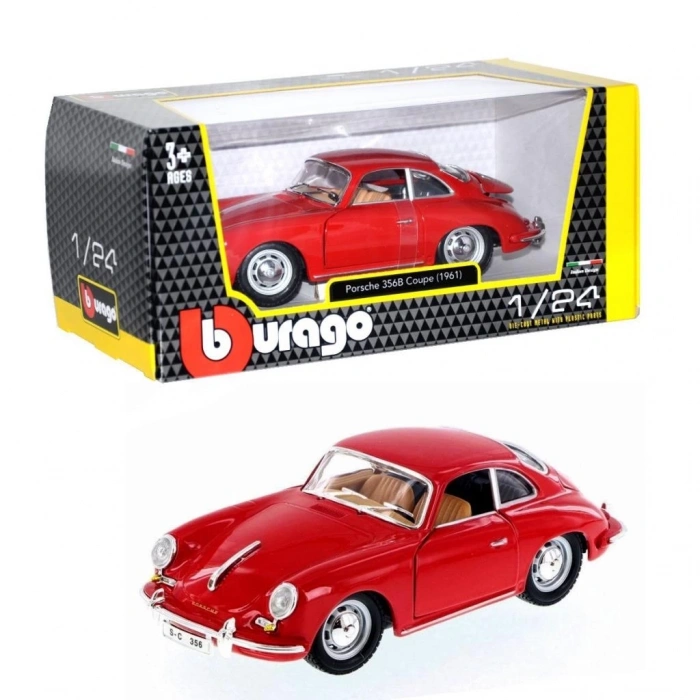 BFS Nessiworld 22079 1:24 Porsche 356B Coupe 1961 Araba