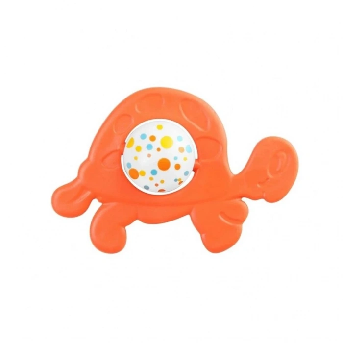 BFS Nessiworld   30862 Lets be Child - Sevimli Kaplumbağa Diş Kaşıyıcı Çıngırak