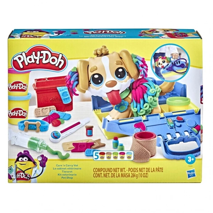 BFS Nessiworld F3639 Play-Doh Veteriner Seti +3 yaş