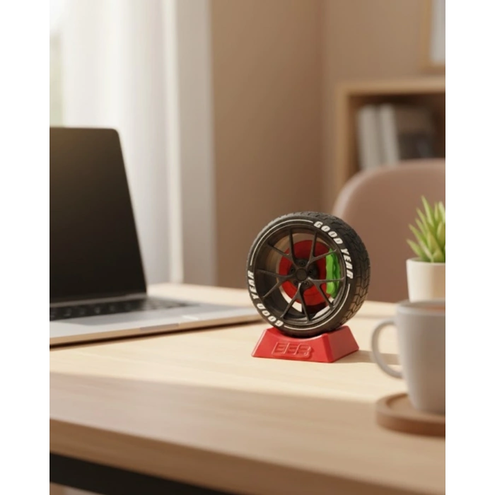BFS Ofis Masası İçin Jant Temalı Dekoratif Masa Üstü Aksesuar