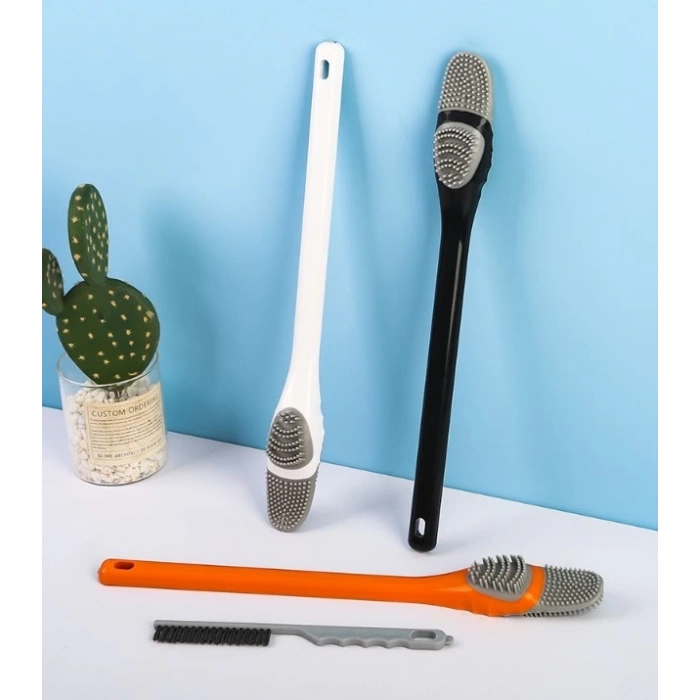 BFS  Ördek Tasarımlı Silikon Tuvalet ve İnce Detay Fırçası