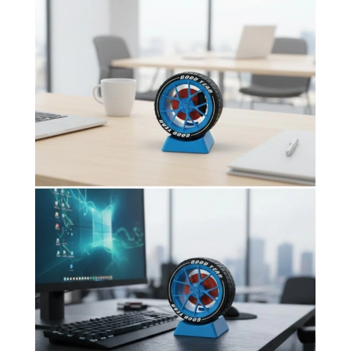 BFS Otomobil Jant Görünümlü Masa Üstü Ofis Süsü
