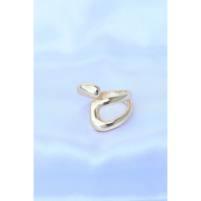 BFS Pirinç Gold Renk Ayarlanabilir Yüzük