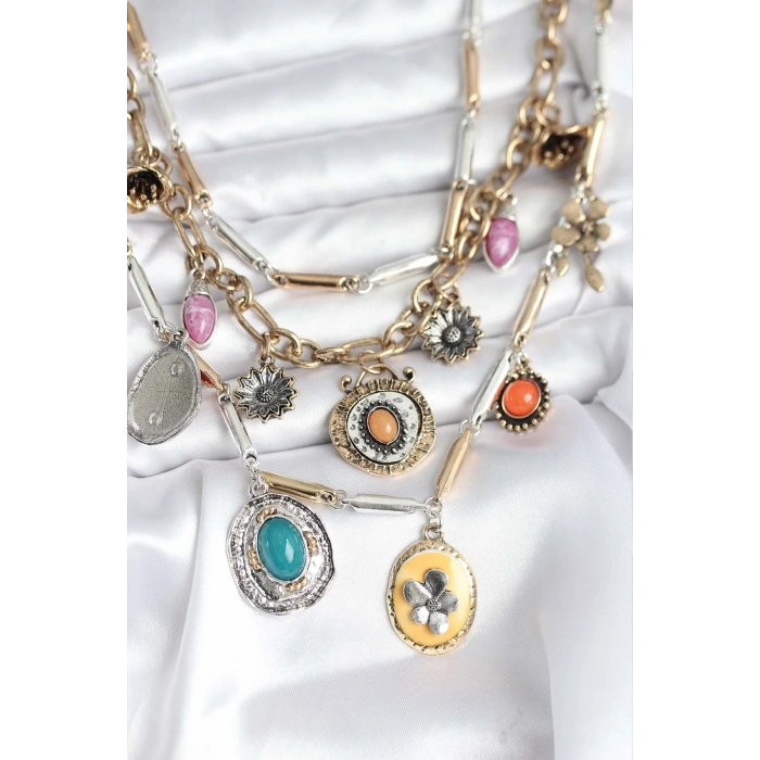 BFS Pirinç Otantik Kolye Seti