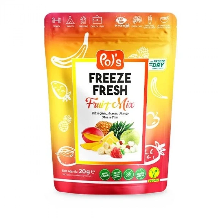 BFS   Pol’s Freeze Fresh Fruit Mix 20 g