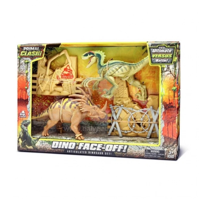 BFS   Primal Clash Dino Face-Off Oyun Seti