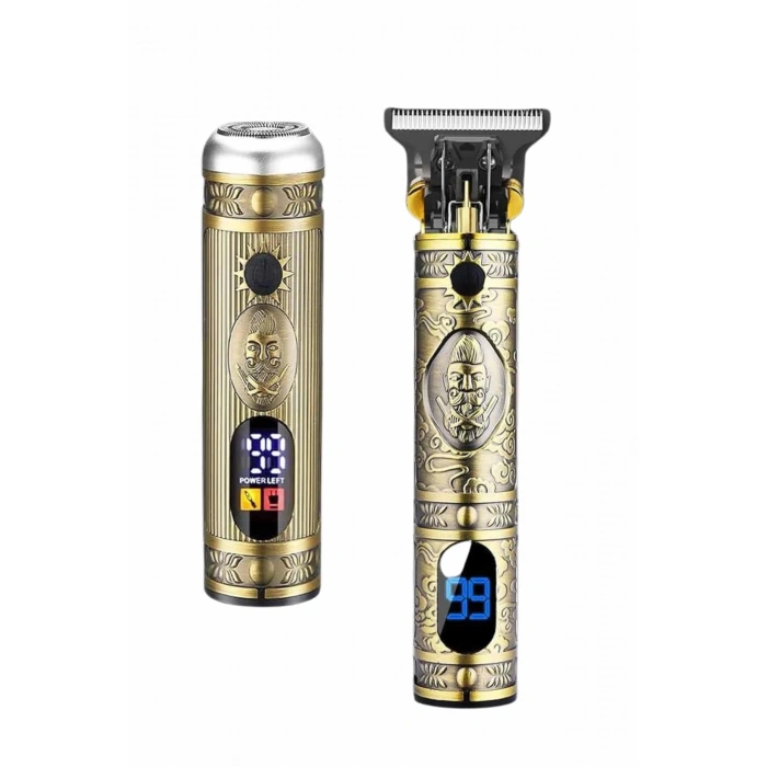 BFS Profesyonel Saç Sakal Vücut Kulak ve Burun Tıraş Makinesi 3 Başlıklı