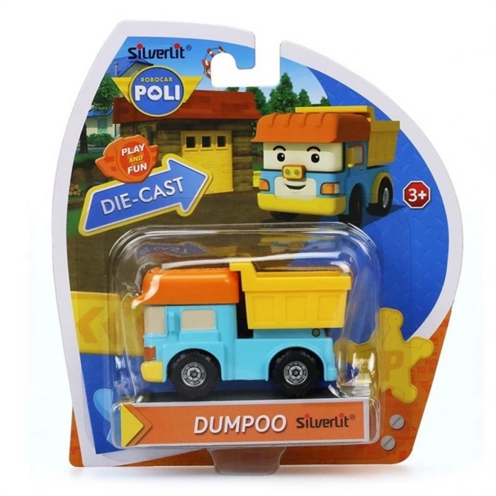 BFS   Robocar Poli Metal Araç Karakter Figür Dumpoo