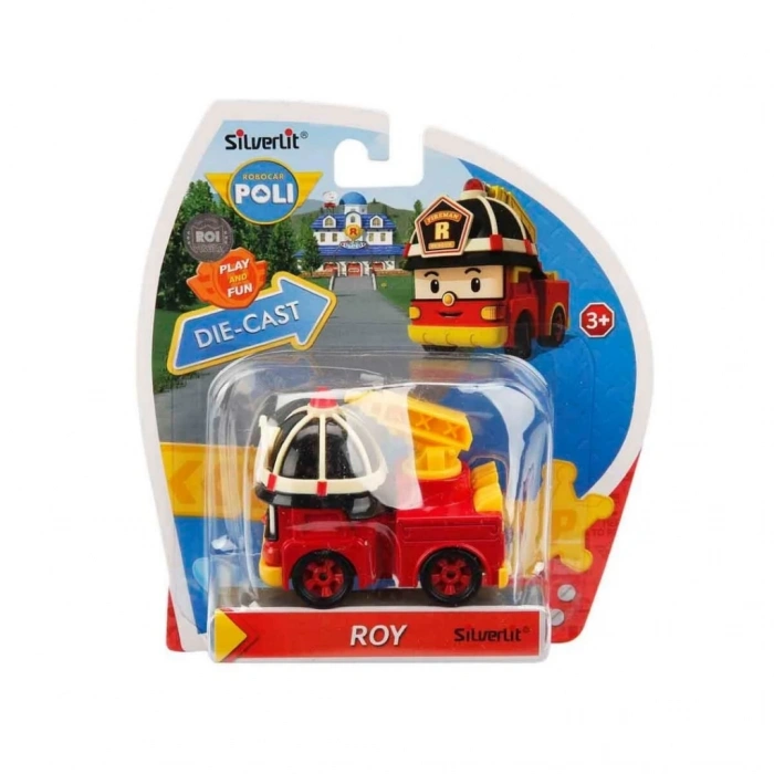 BFS   Robocar Poli Metal Araç Karakter Figür Roy