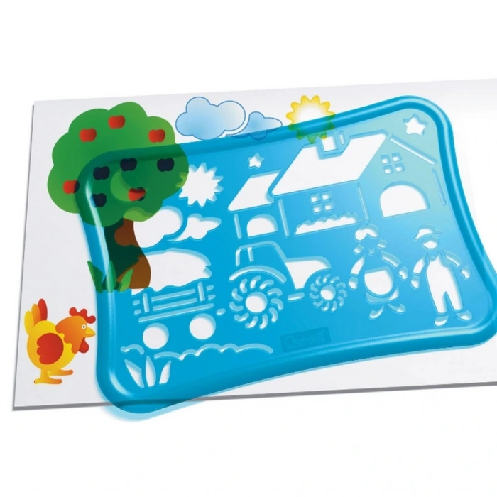 BFS Şablon Tasarım Seti Çiftlik 19 Parça