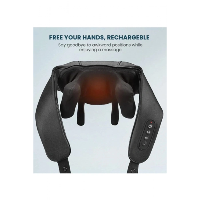 BFS Şarjlı Ovmalı Isıtmalı Masaj Aleti Insan Eli Yoğurma Hissi  Yeni Model