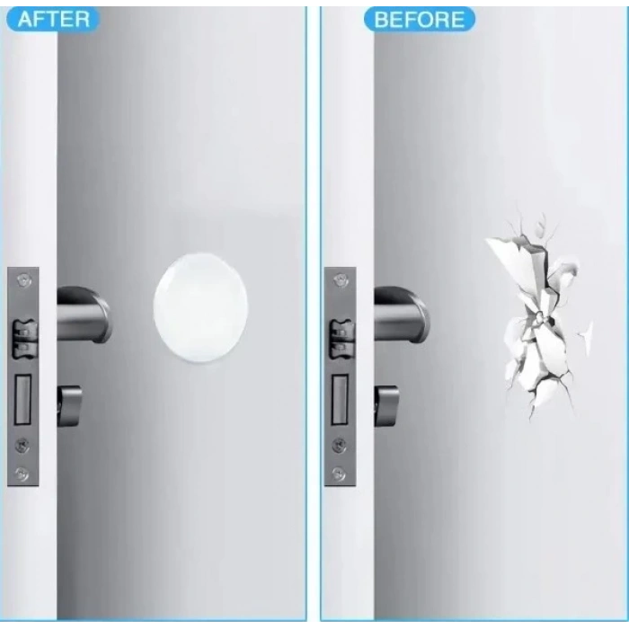 BFS  Şeffaf  Silikon Mobilya ve Kapı Durdurucu Darbe Pedi 6 lı