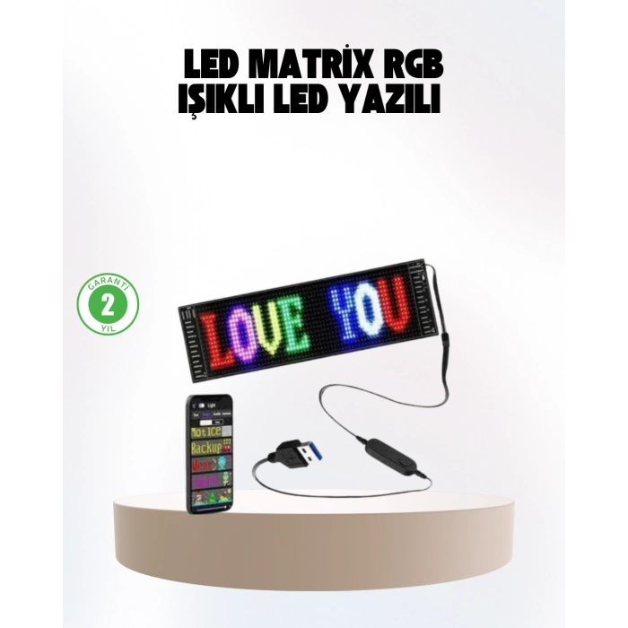 BFS Şık ve Fonksiyonel RGB LED Panel Canlı Renk Yansımalı Işık Sistemi