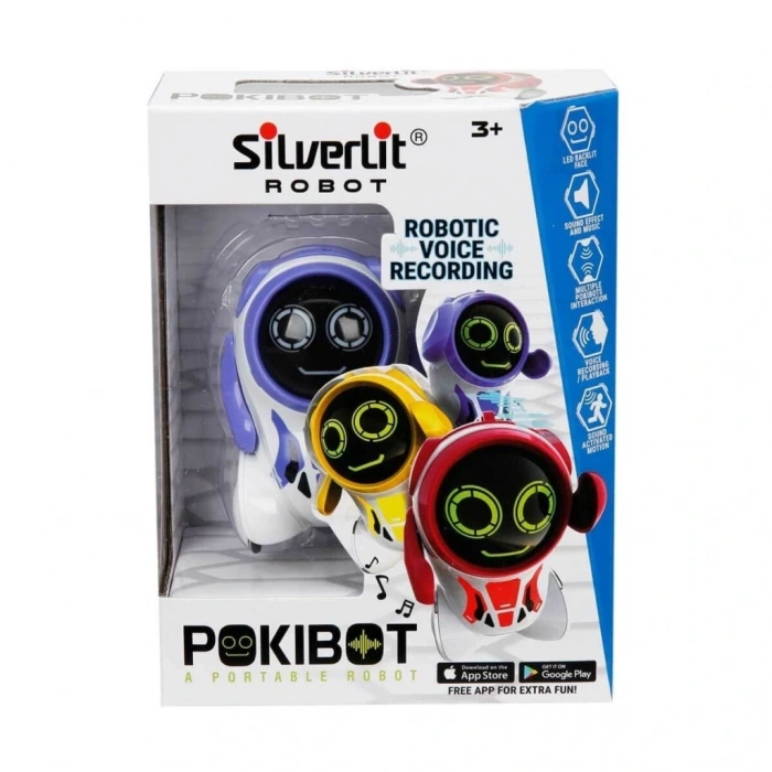BFS SIL/88042  Silverlit Yapay Zekalı Pokibot Robot