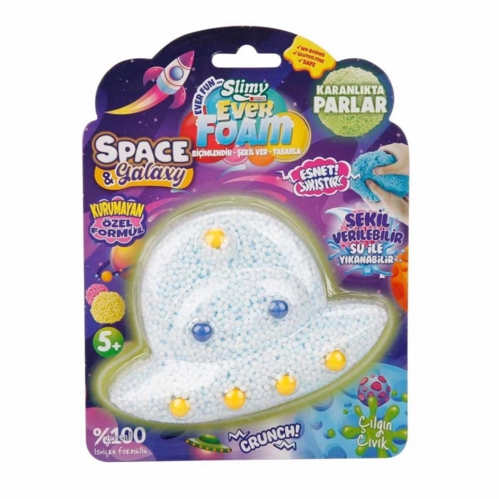 BFS   Slimy Ever Gece Parlayan Köpük Slime Ufo