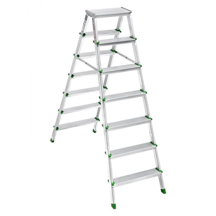 BFS SM Saraylı 7+7 Çift Taraflı Alüminyum Merdiven