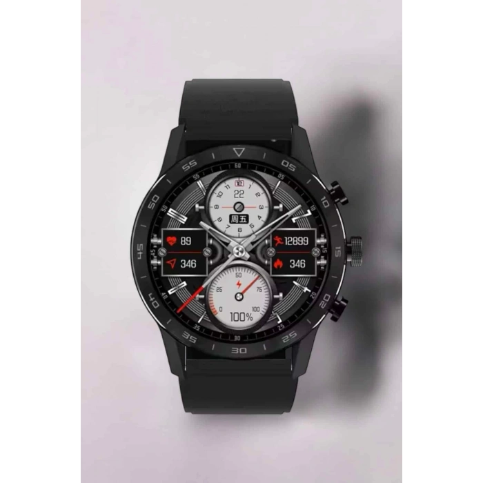 BFS Suya Dayanıklı Dokunmatik Akıllı Saat Bluetooth 5.0, Sesli Asistan ve Sağlık Takibi