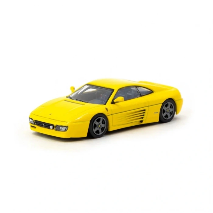 BFS  Tarmac Works X iXO Models 1/64 Ferrari 348 Challenge Yellow