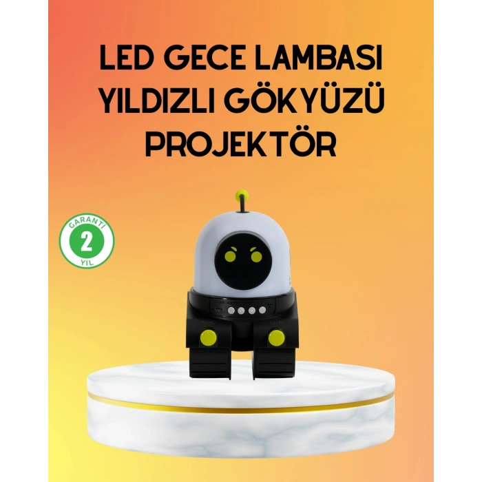 BFS Taşınabilir Lityum Bataryalı Led Gece Lambası ve Projektör