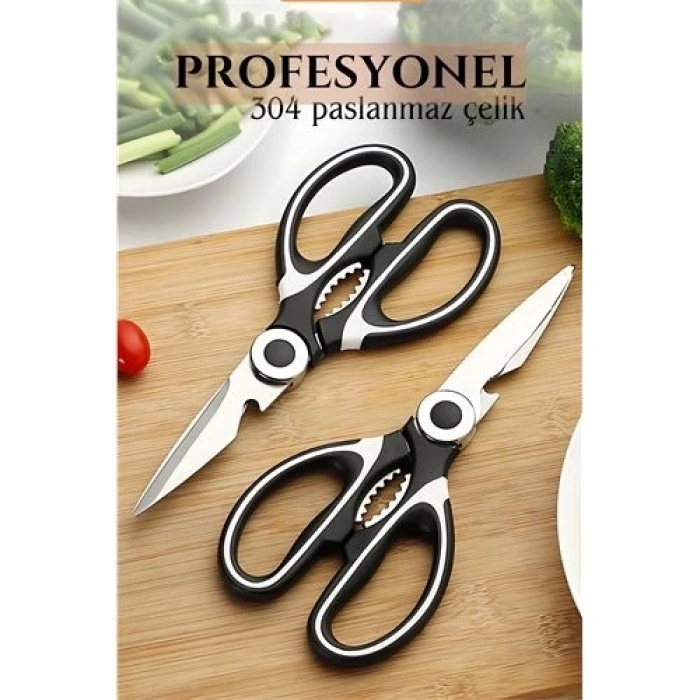 BFS  Tavuk Makası Profesyonel 304 Çelik Mutfak Makası