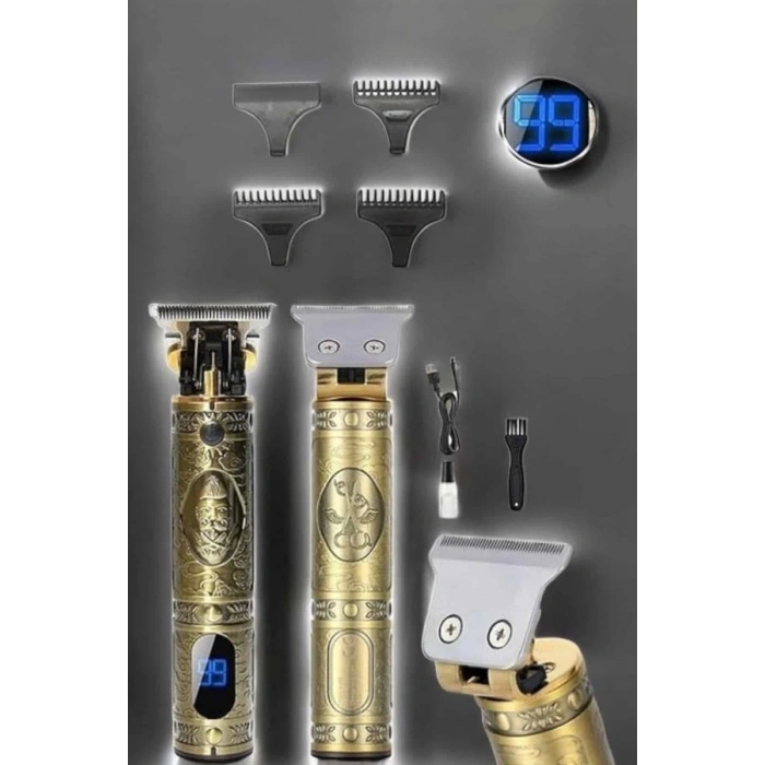 BFS Tıraş Makinesi Şarjlı Profesyonel Saç Kesme Makinesi Gold Çizik Tıraş
