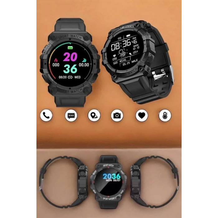 BFS Unisex Tasarımıyla Klasik ve Spor Kombinlere Uygun Akıllı Saat