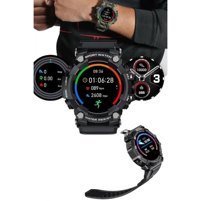 BFS Yeni Nesil Akıllı Saat Bluetooth Bağlantılı Android ve İOS Uyumlu