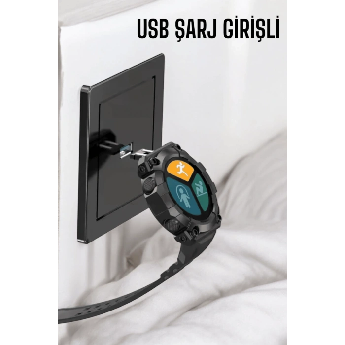 BFS Yeni Nesil Pro Akıllı Saat Sağlık Ve Spor Takibi Yapabilen