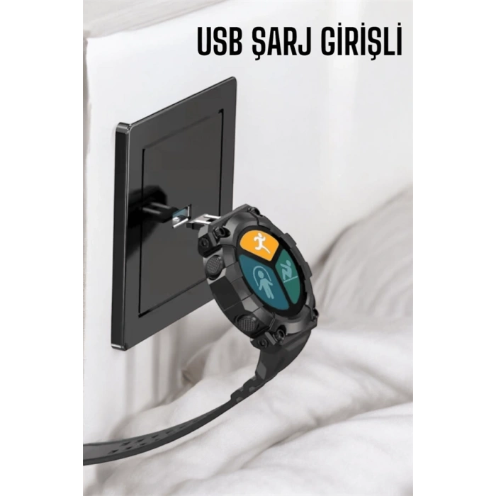 BFS Yeni Nesil Pro Akıllı Saat Sağlık Ve Spor Takibi Yapabilen