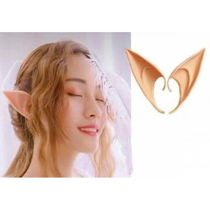 BFS  Yumuşak Malzemeden İmal Lateks Elf Kulağı 1 Çift 10x5 cm