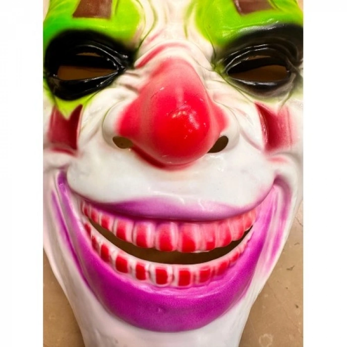 Delirten Gülüş Psikopat Palyaço Temalı Joker Maskesi