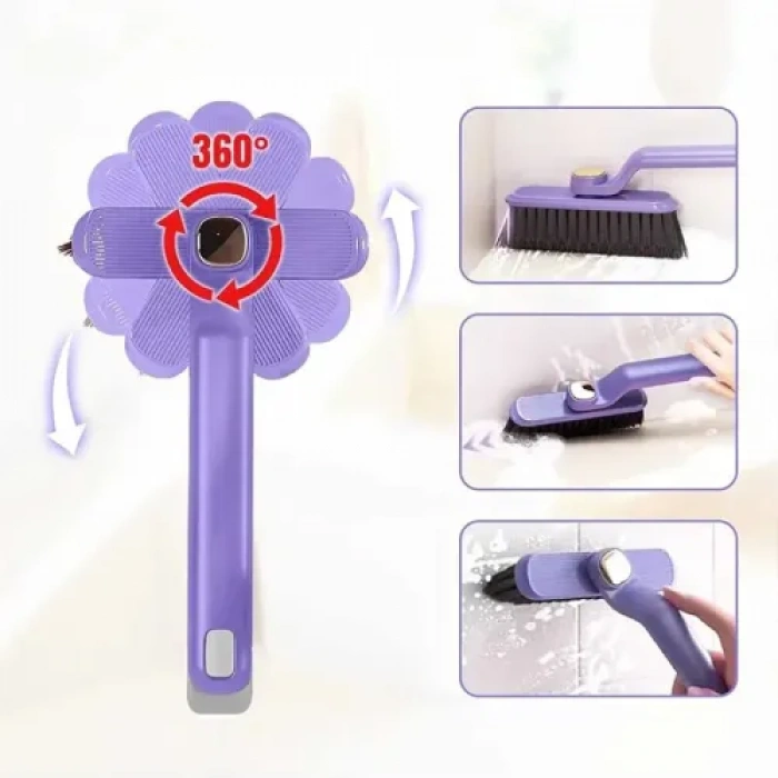 Döner Başlıklı Temizlik Fırçası Cımbızlı