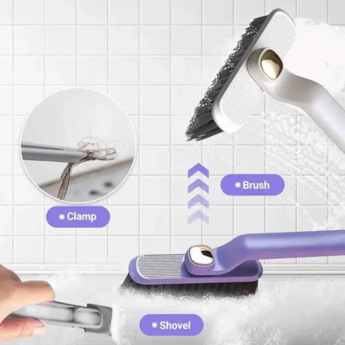 Döner Başlıklı Temizlik Fırçası Cımbızlı