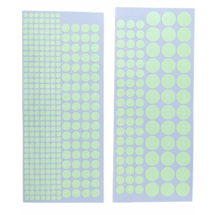 Fosforlu Etiket Karanlıkta Işık Veren Yıldız Tozu Etiketleri