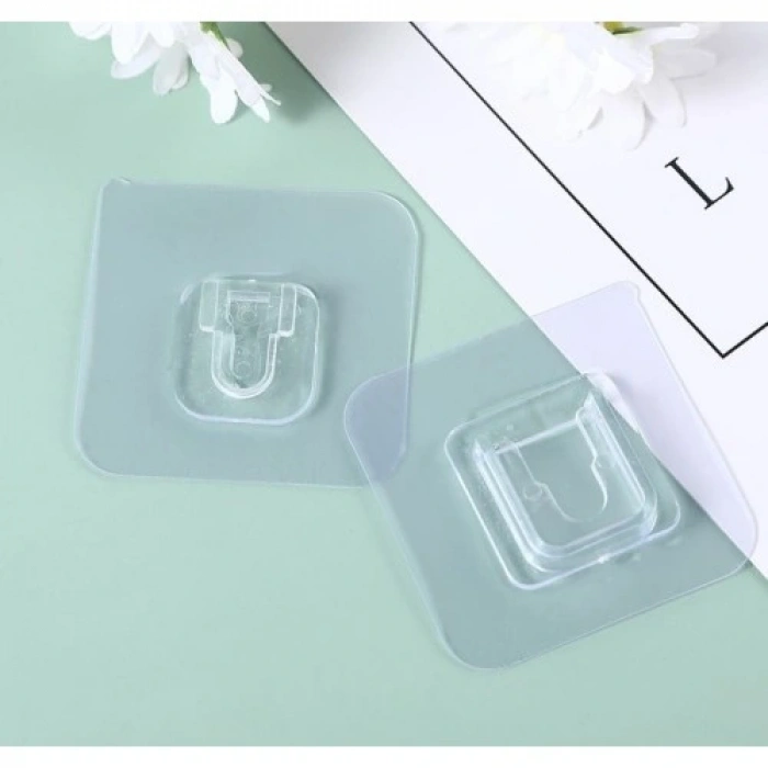 Geçmeli Klips Eşya Sabitleme Askısı 5’li Set