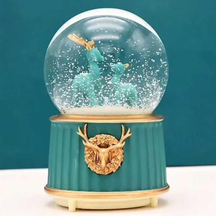 Geyik Kar Küresi Küçük Boy