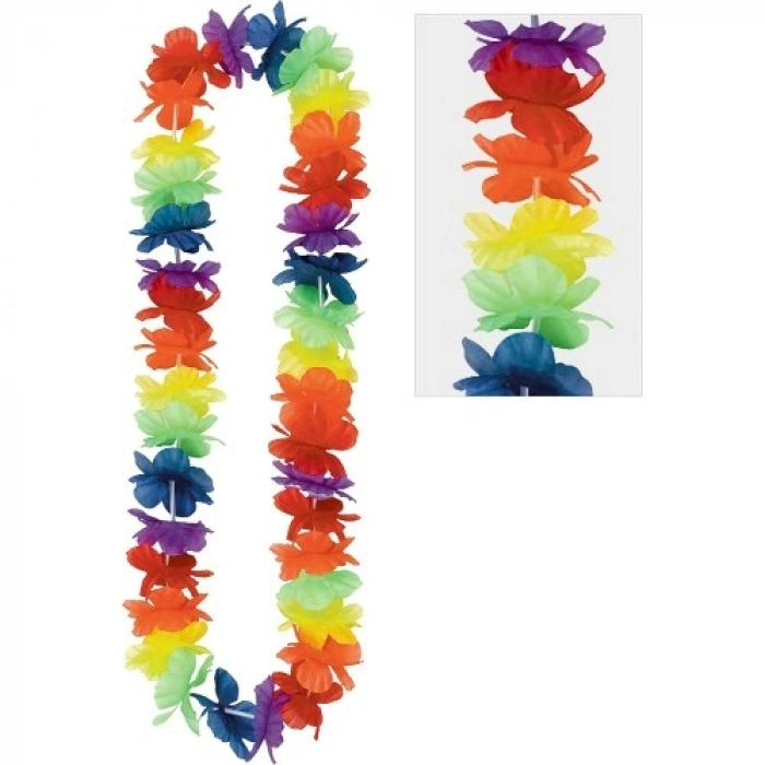 Hawaii Çiçekli Boyun Kolyesi