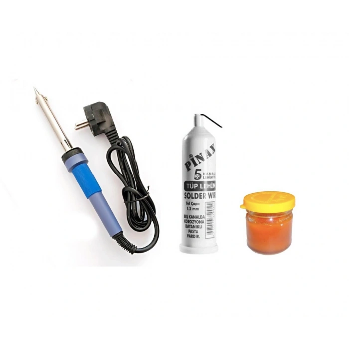 Lehim Havya 40w - Kalem Havya -  Değiştirilebilir Uç Tüp - Tel Set