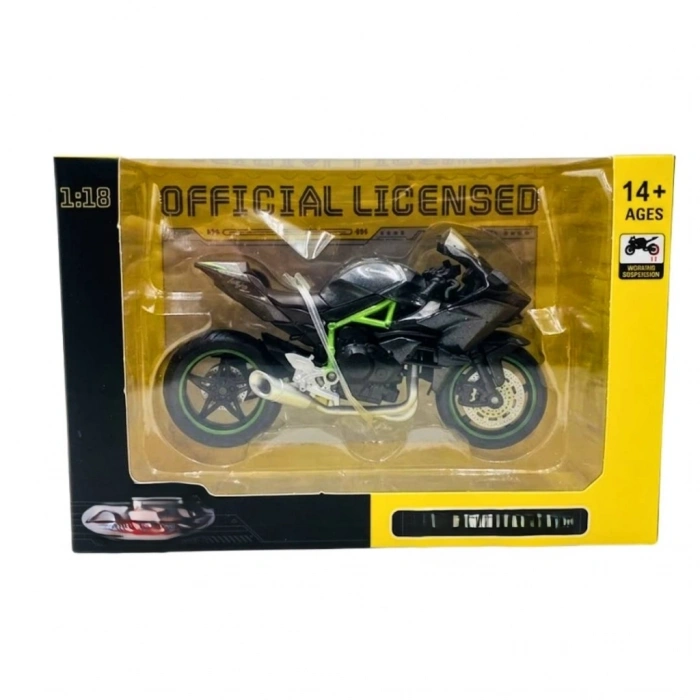 Mey İthalat® 1/18 H2R Model Motosiklet