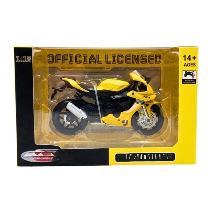 Mey İthalat® 1/18  YZF-R1 Model Motosiklet