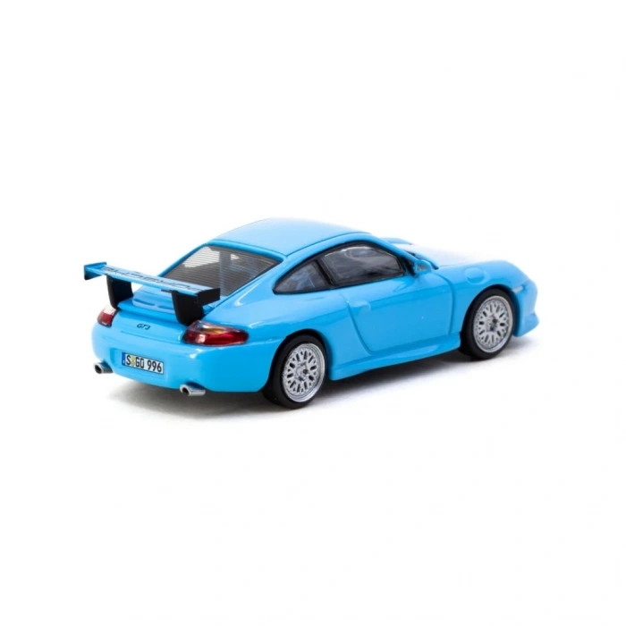 Mey İthalat® 1/64 MODEL ARAÇ 911 GT3 (type 996) Light Blue