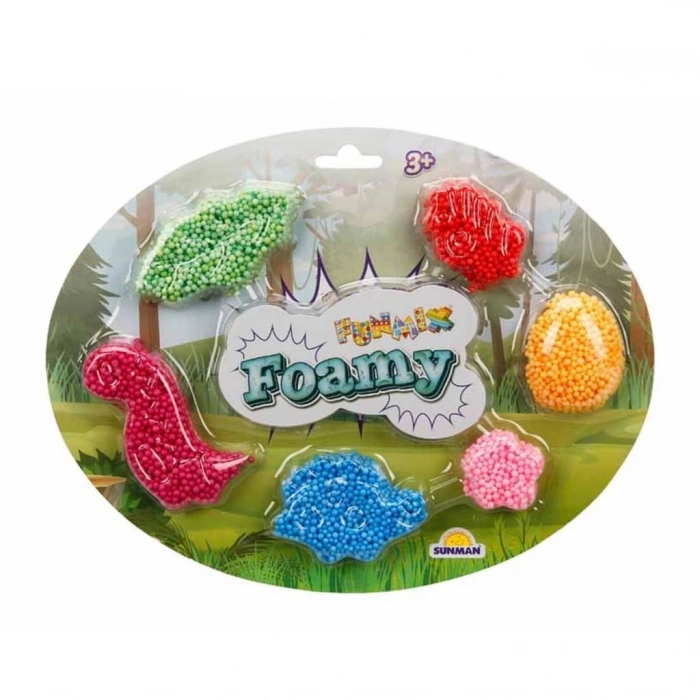 Mey İthalat® 1003566 Slime Foam Şekiller ve Hayvanlar -