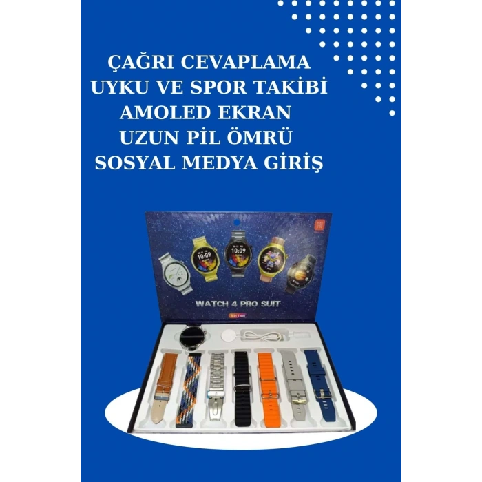 Mey İthalat® 2025 Model Akıllı Saat ve 2.Nesil TWS Bluetooth Kulaklık Yüksek Ses Kaliteli