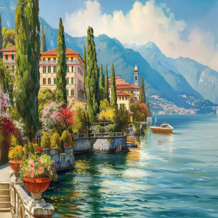 Mey İthalat® 20796 PUZZLE 1000 İTALİAN LANDSCAPE