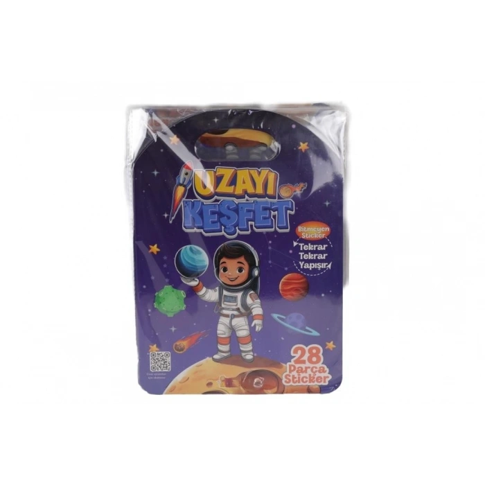 Mey İthalat® 2991 BİTMEYEN STİCKER UZAYI KEŞFET