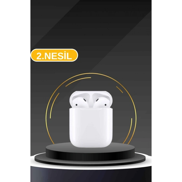 Mey İthalat® 3 Kordonlu Dokunmatik Ekran Akıllı Saat ve 2.Nesil Kablosuz Bluetooth Kulaklık ANC/ENC