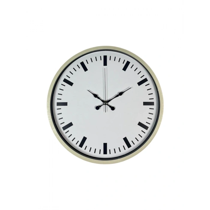 Mey İthalat® 36 Cm Sade Dekoratif Duvar Saati