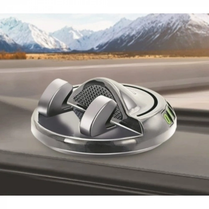 Mey İthalat® 360° Dönebilen Yapışkanlı Numaratörlü Araç Telefon Tutucu