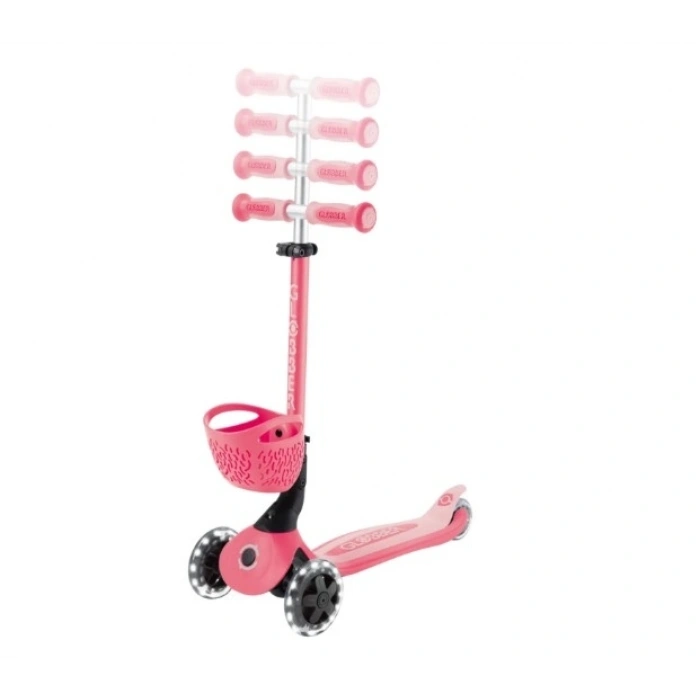 Mey İthalat® 360 Scooter (Işıklı) Koyu Pastel Pembe