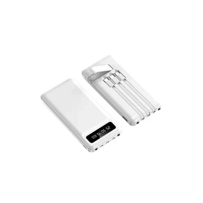Mey İthalat® 4 Çıkışlı 20.000 MAH Powerbank Taşınabilir Çoklu Giriş